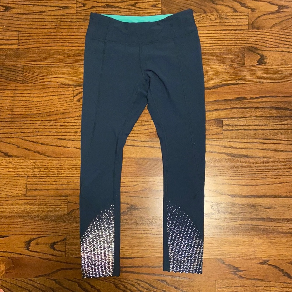 Lululemon Tight Stuff II Leggings 6 blue